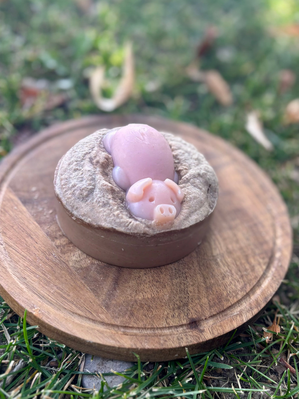 “Pigs in the Mud” Goat Milk and Tallow Soap Bar