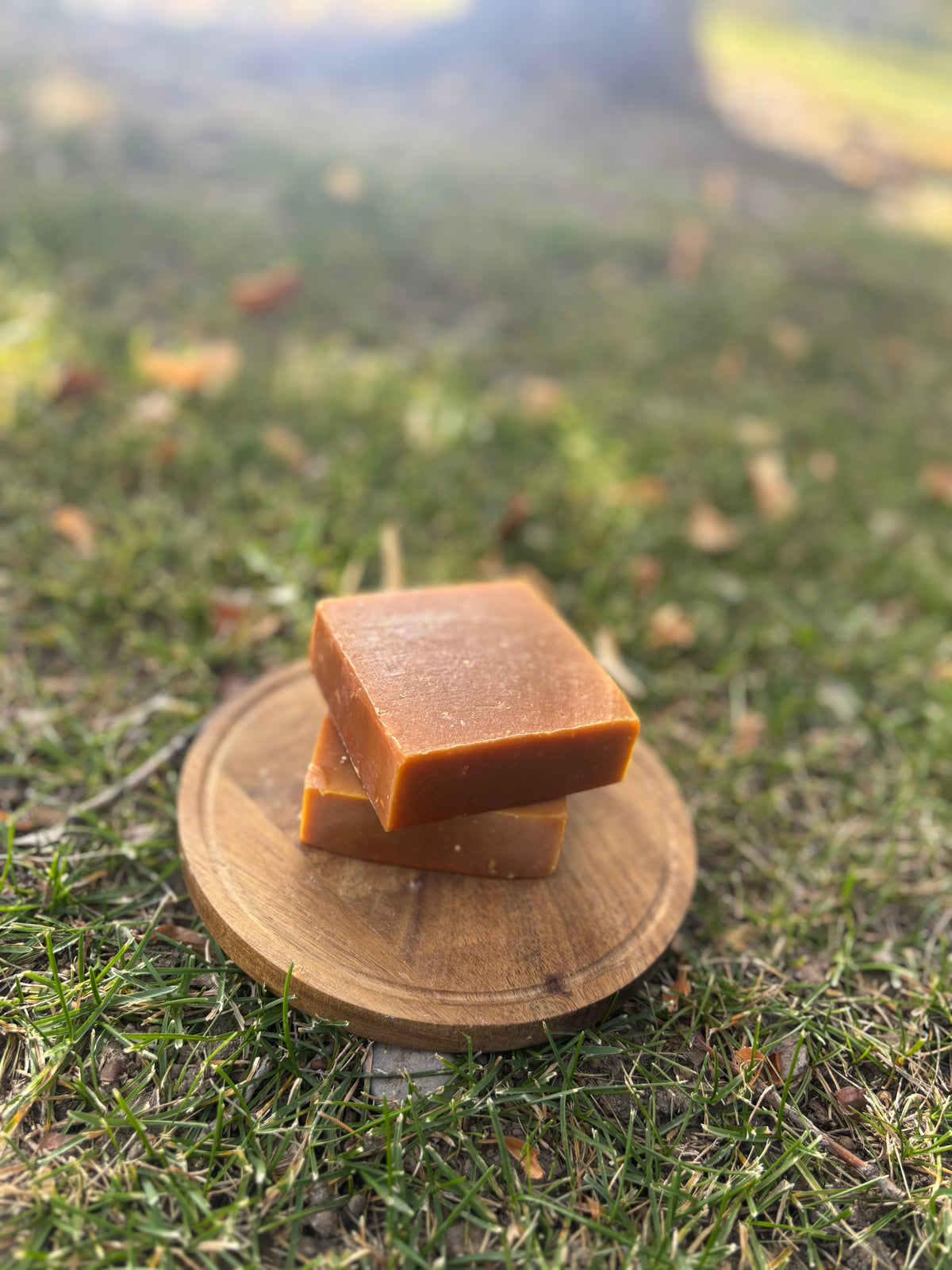 “Pumpkin Spice” Goat Milk and Tallow Soap Bar