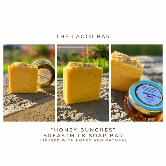 "Honey Bunches" Breastmilk Soap Loaf