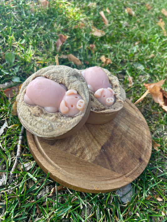 “Pigs in the Mud” Goat Milk and Tallow Soap Bar