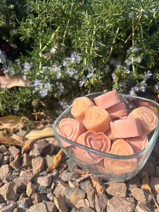 “Hearts” Mini Goat Milk Soap Bar