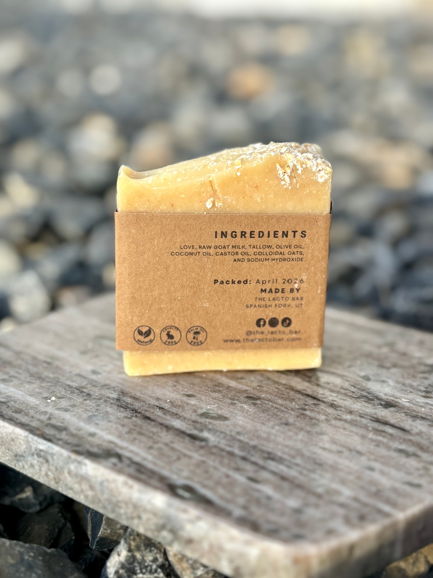 "Milky Oats" Goat Milk Soap Bar