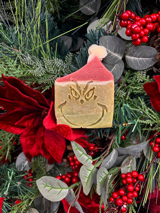 "Mr.Grinch" Goat Milk Soap Bar